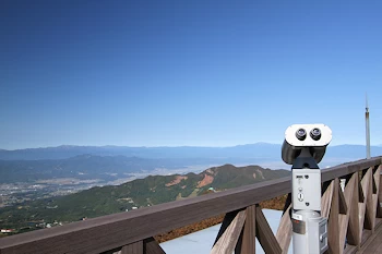 地蔵山山頂の風景