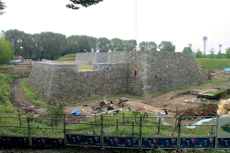 霞城公園の風景