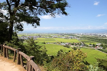 向羽黒山城の画像