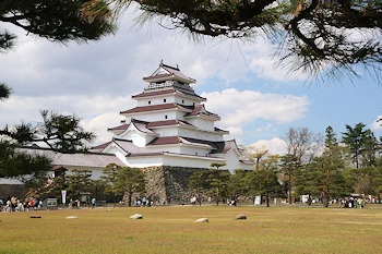 会津若松城の画像
