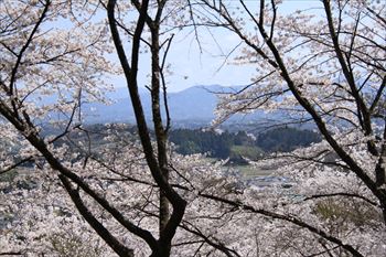 二本松城の風景