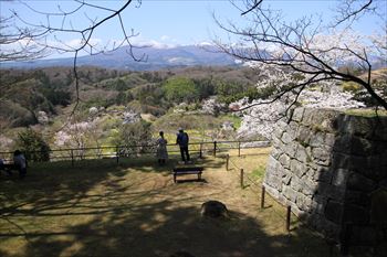 二本松城の風景