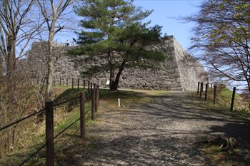 二本松城の風景