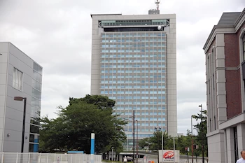 茨城県庁の風景