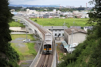 水郡線の風景