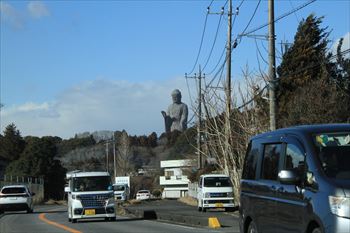 牛久大仏の風景