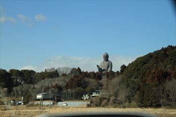 牛久大仏の風景