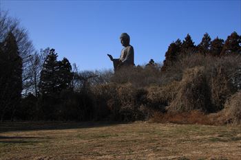 牛久大仏の風景