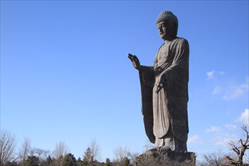 牛久大仏の風景