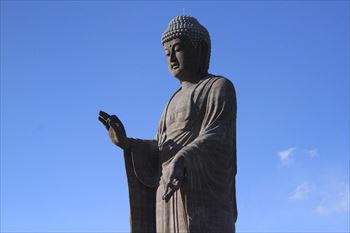 牛久大仏の風景