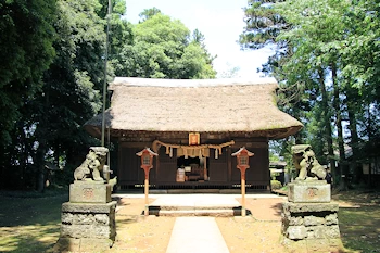 国王神社の風景