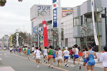 将門ハーフマラソンの風景