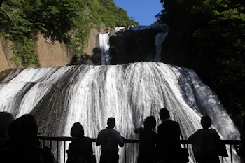 袋田の滝の風景