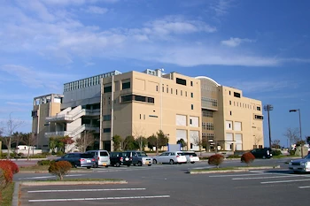 ひたちなか市総合体育館の風景