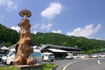 道の駅みわの風景
