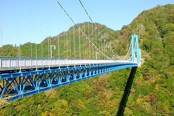 龍神大吊橋の風景