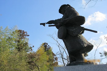 大石邸跡の風景