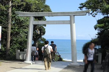 大荒磯前神社の風景