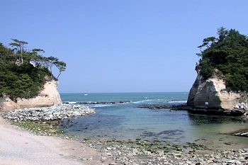 高戸海岸の風景