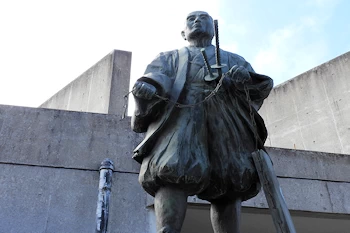 間宮林蔵記念館の風景