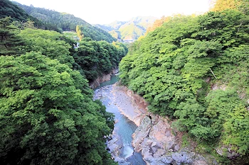 吾妻渓谷の画像