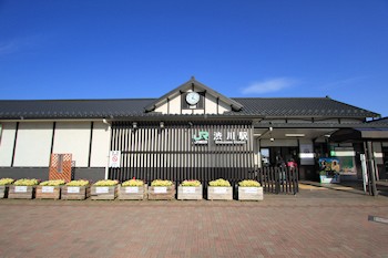 渋川駅の風景
