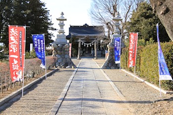 諏訪神社の風景