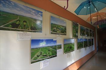 田んぼアートの風景
