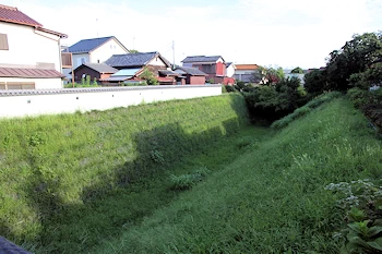 川越城中ノ門堀跡の画像