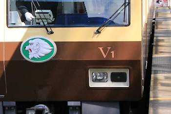 西武球場前駅の風景