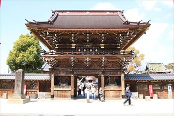 西新井大師の風景