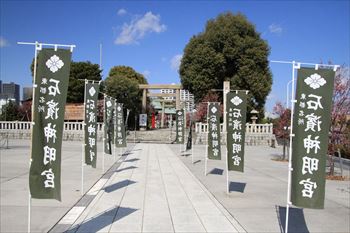 石濱神社の風景