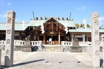 石濱神社の風景