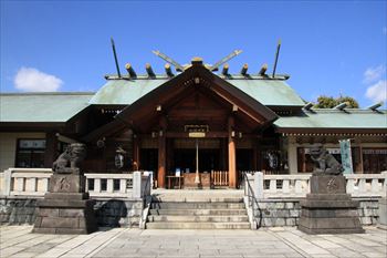 石濱神社の風景