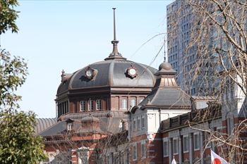東京駅の風景