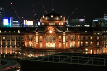 東京駅の風景