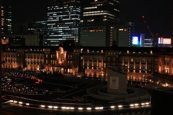 東京駅の風景