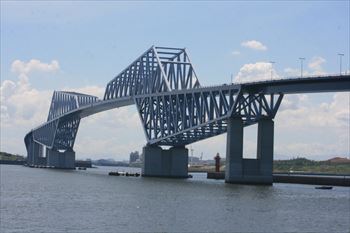 東京ゲートブリッジの風景