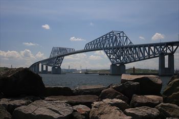 東京ゲートブリッジの風景