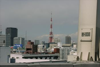 東京タワーの風景