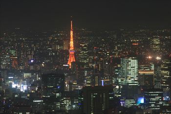 東京タワーの風景