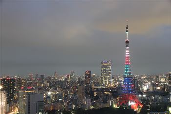 東京タワーの風景