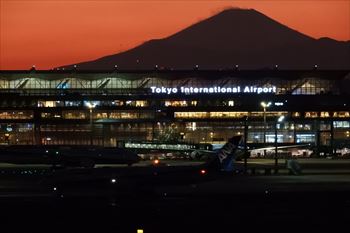 羽田空港の風景