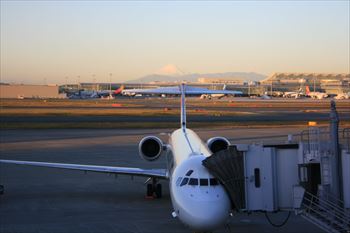 羽田空港の風景