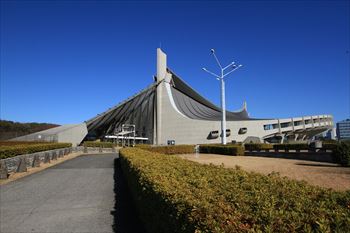 国立代々木競技場の風景