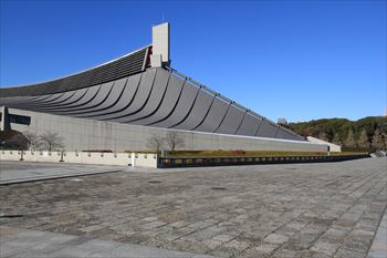 国立代々木競技場の風景