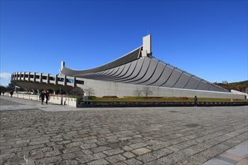 国立代々木競技場の風景