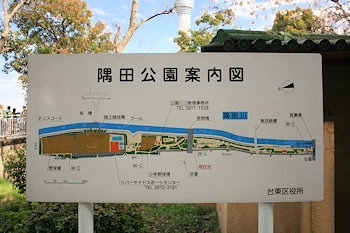 隅田公園の風景