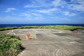 利島ヘリポートの画像
