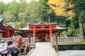 箱根神社の風景